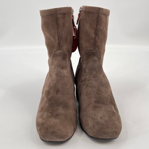 Gentle Souls by Kenneth Cole Emily Boot Size 7.5M Brown Shitake Suede Leather - Picture 3 of 16
